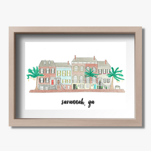 souvenir art print savannah