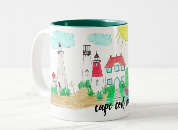 Cape Cod, MA Coffee Mug