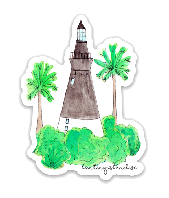 City Souvenir Stickers Hunting Lighthouse