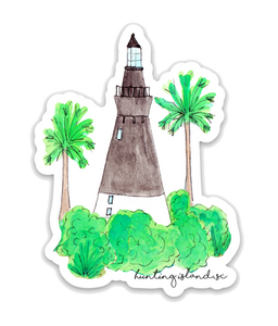 City Souvenir Stickers Hunting Lighthouse