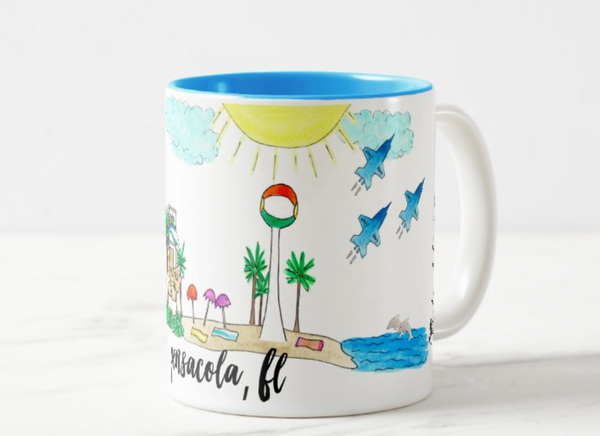 Pensacola, FL Coffee Mug