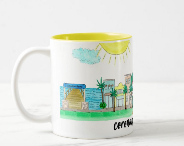 Coronado, CA Coffee Mug