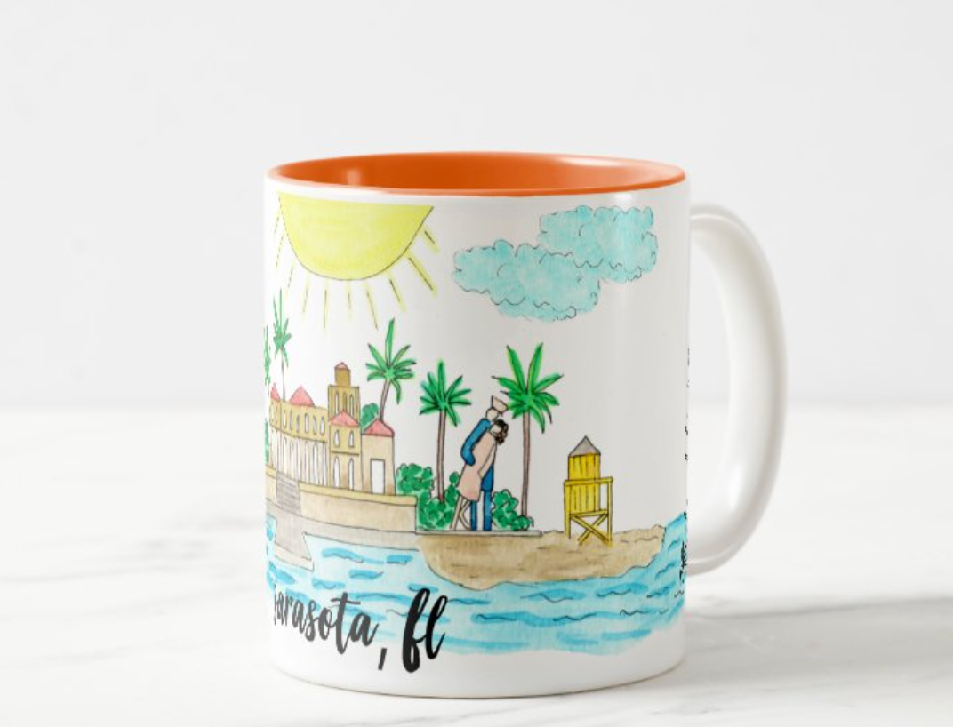 Sarasota, FL Coffee Mug  Island Haus Co.