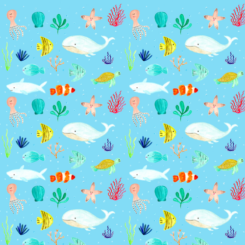 Under the Sea Gift Wrap