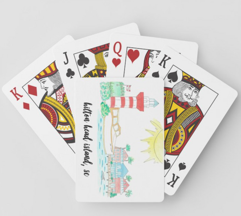 Hilton Head Island, SC Playing Cards
