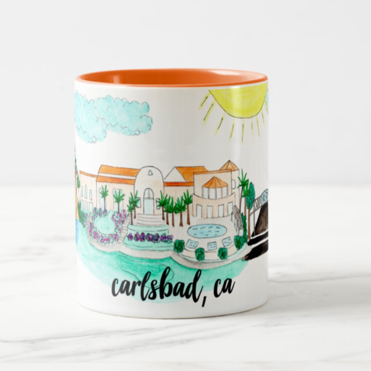 Carlsbad, CA Coffee Mug