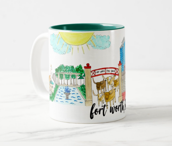 Fort Worth, TX Coffee Mug