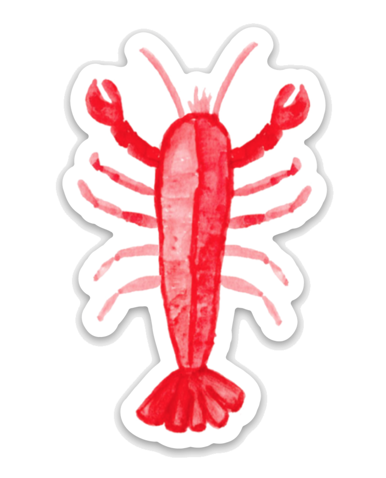 Red Lobster Sticker