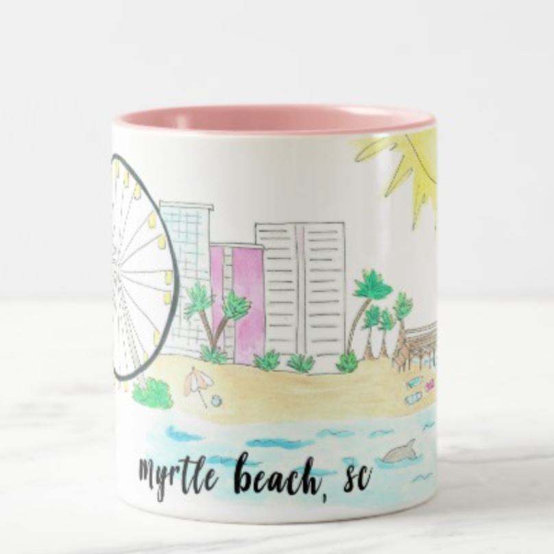 Myrtle Beach, SC Coffee Mug - Thumbnail 2