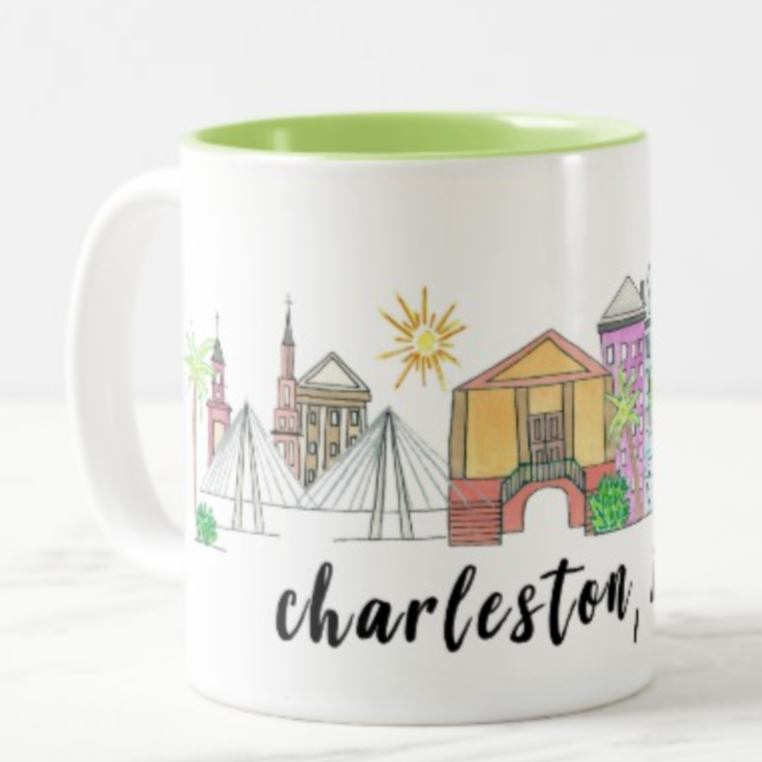 charleston south carolina coffee mug