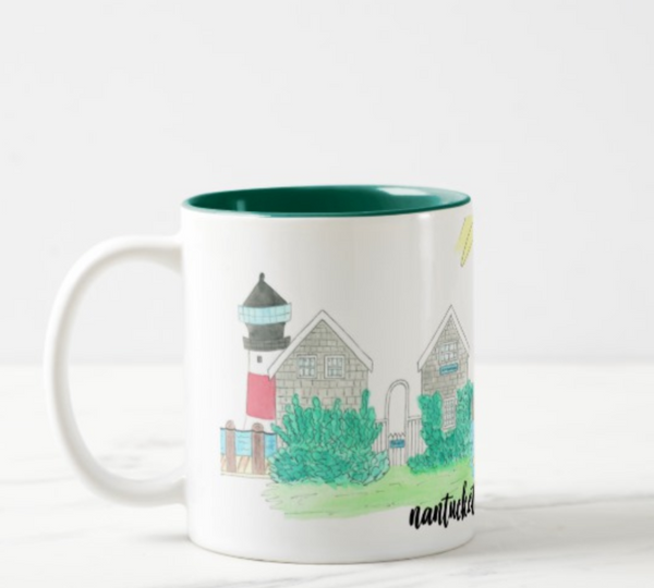 Nantucket Island, MA Coffee Mug
