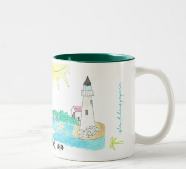 Nantucket Island, MA Coffee Mug