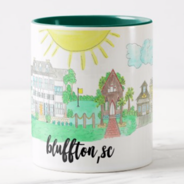 Bluffton Souvenir Coffee Mug