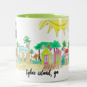 tybee island coffee mug