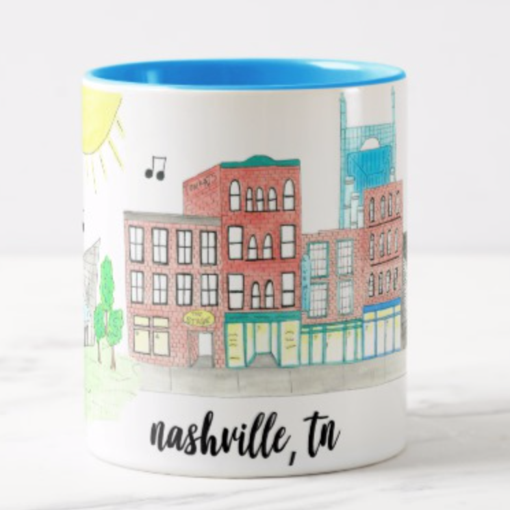 Nashville, TN Coffee Mug