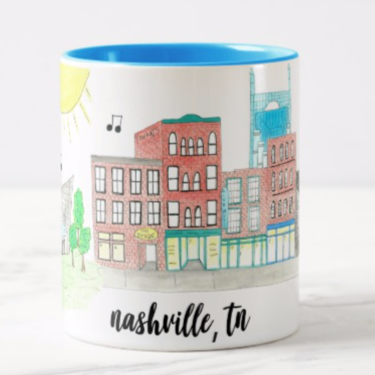 Nashville Souvenir Coffee Mug