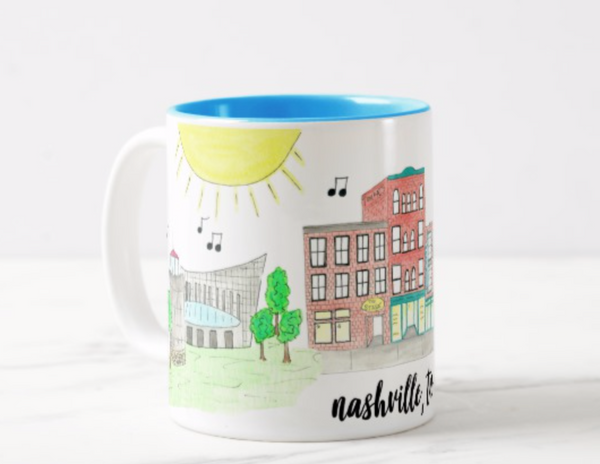 Nashville, TN Coffee Mug
