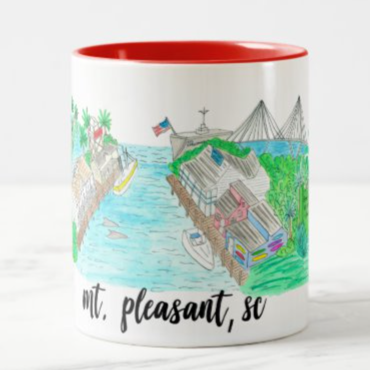 Mount Pleasant Souvenir Coffee Mug