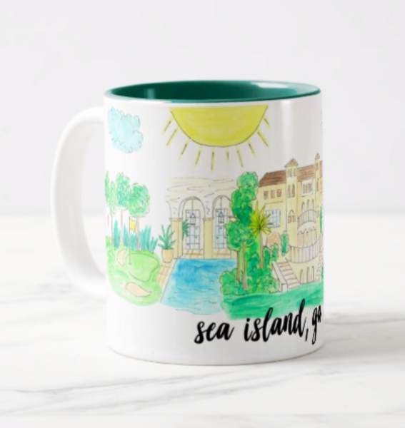 Sea Island, GA Coffee Mug
