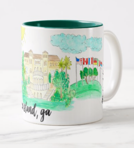 Sea Island, GA Coffee Mug