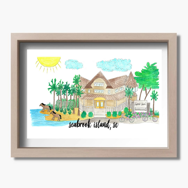 Seabrook Island, SC Print