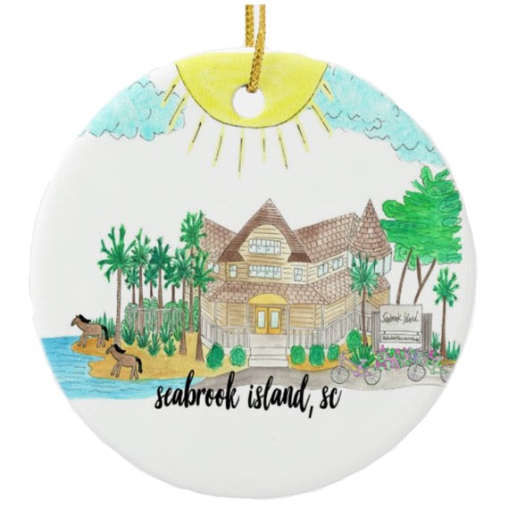 Souvenir Beach Ornament
