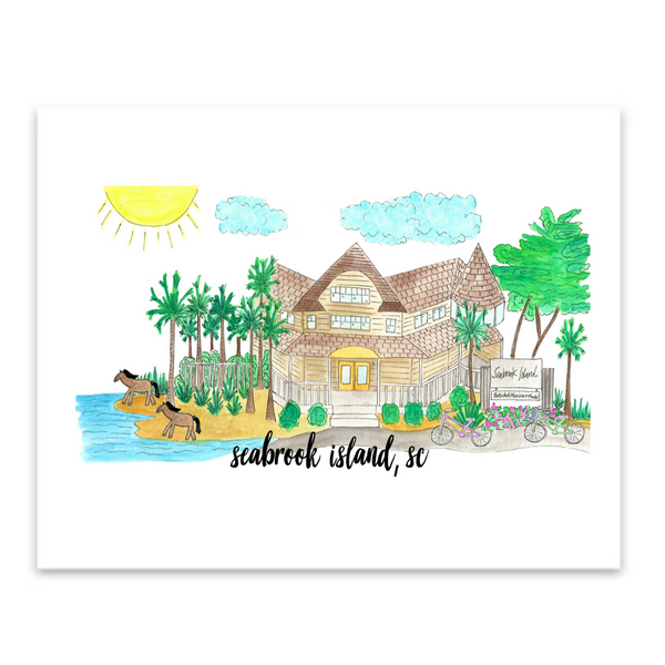 Seabrook Island, SC Print