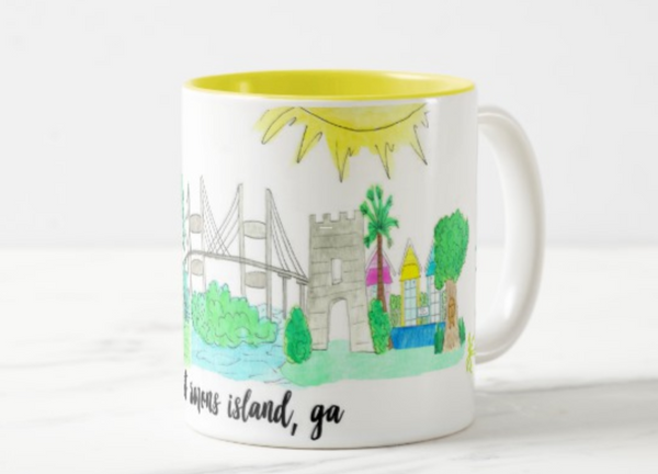 St. Simons Island, GA Coffee Mug