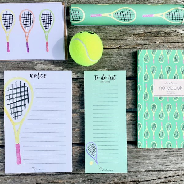 Tennis To Do List Notepad