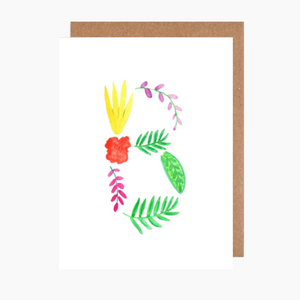 tropical b card