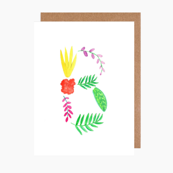 tropical b card