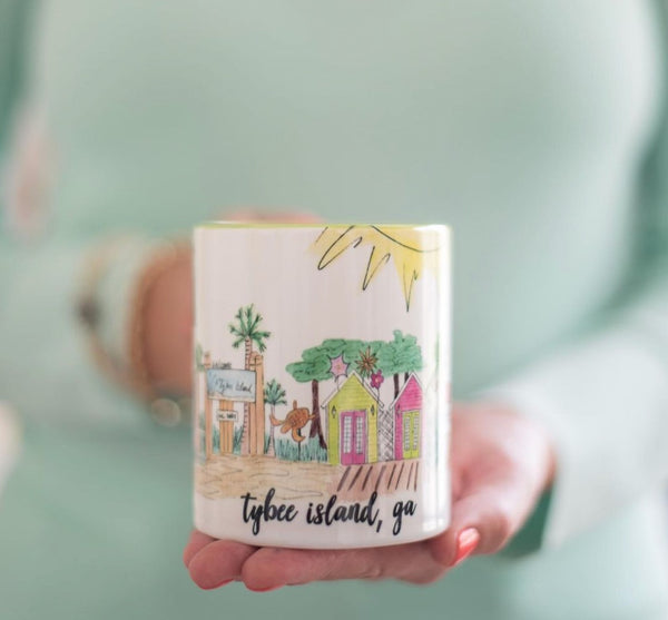 Tybee Island Souvenir Coffee Mug