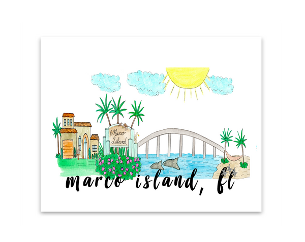 Marco Island, FL Print