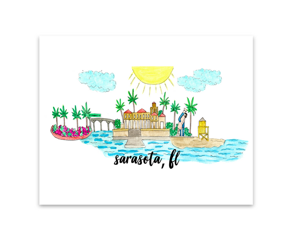 Sarasota, FL Print