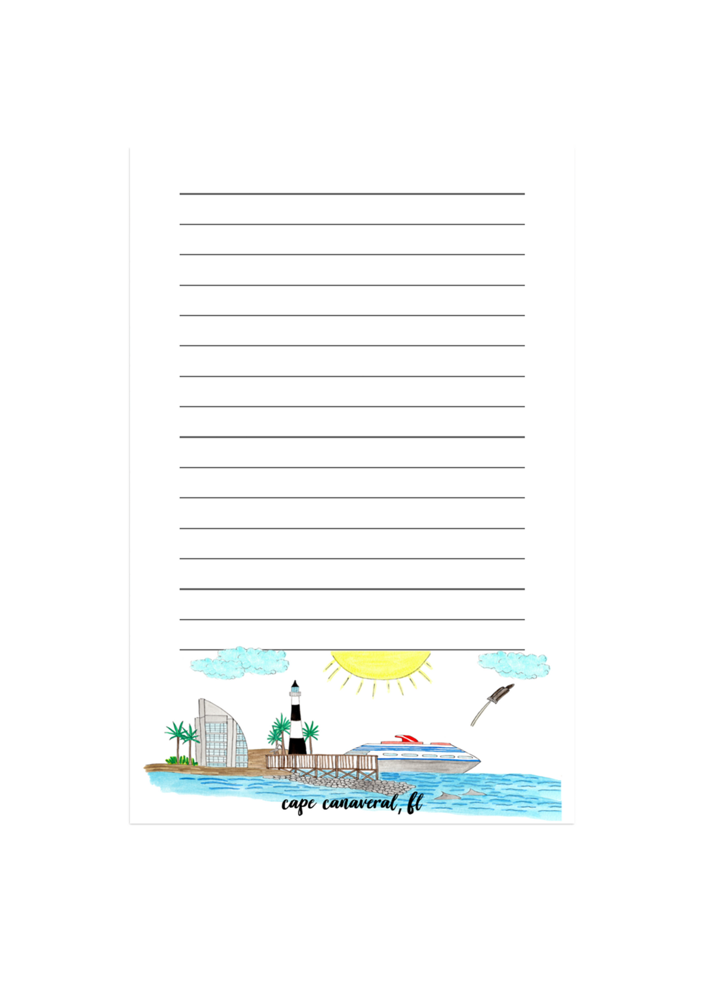 Cape Canaveral, FL Notepad