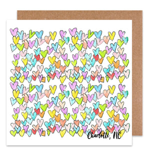 Charlotte Hearts Card