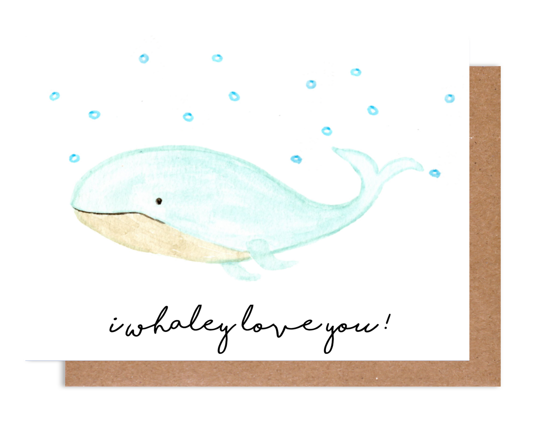 I Whaley Love You Card