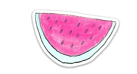 Watermelon Sticker