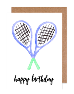 Tennis Stationery Notepad Cards