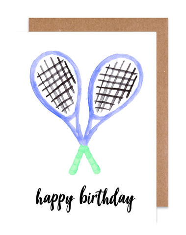 Tennis Stationery Notepad Cards