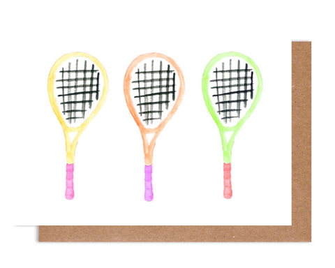 Tennis Stationery Notepad Cards