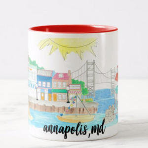 Annapolis Maryland coffee mug