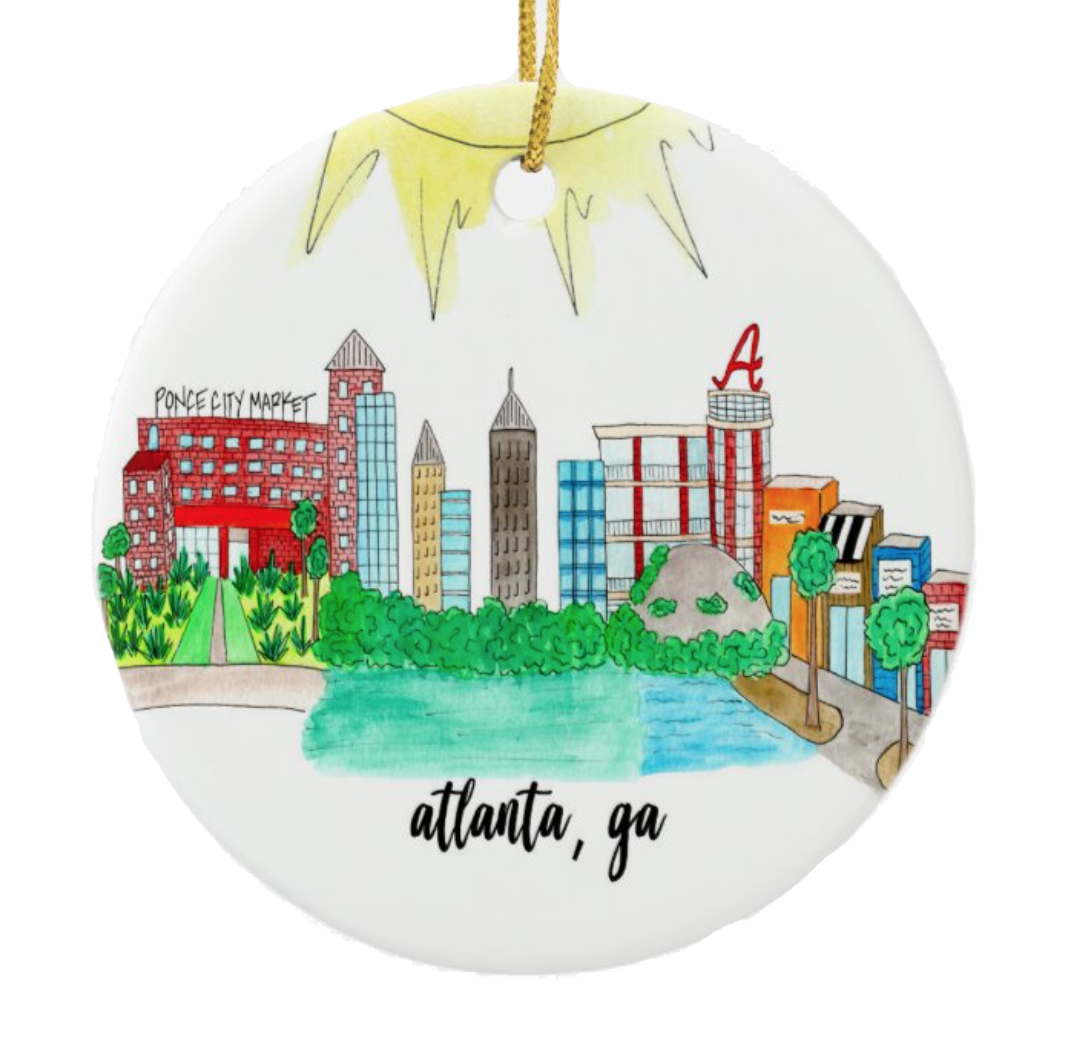 Atlanta, GA Ornament