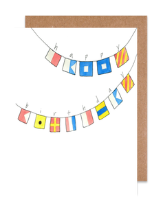 Maritime Happy Birthday Card