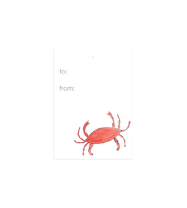 Crab Gift Tag