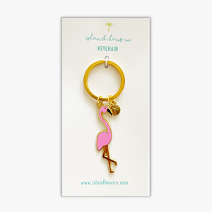 Flamingo Keychain