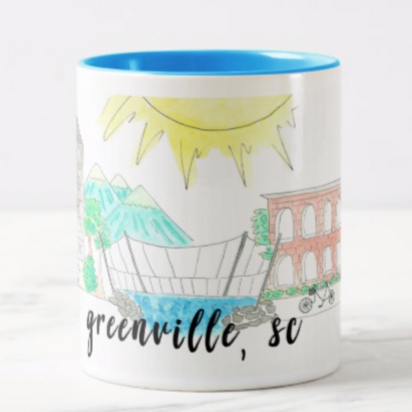 Greenville Souvenir Coffee Mug