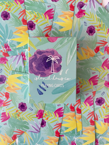 Tropical Bliss Playing Cards