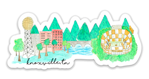 City Souvenir Stickers Knoxville