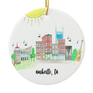 Nashville, TN Ornament